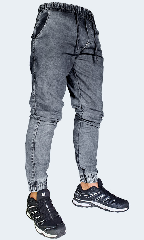 Calça Masculina - Cargo Sarja - preto